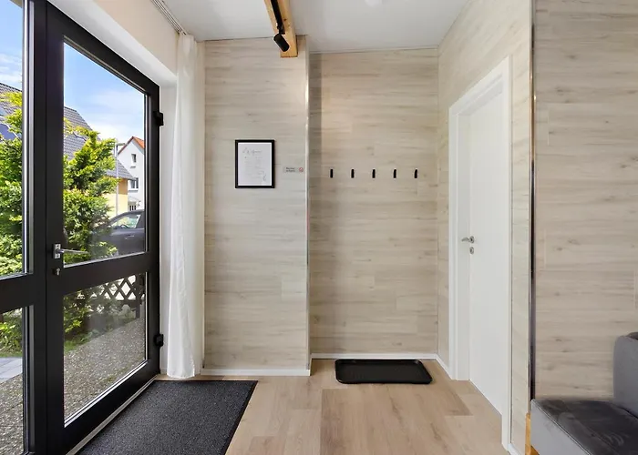 Fuer 2 - Parkplatz - Kueche - Terrasse شقة *